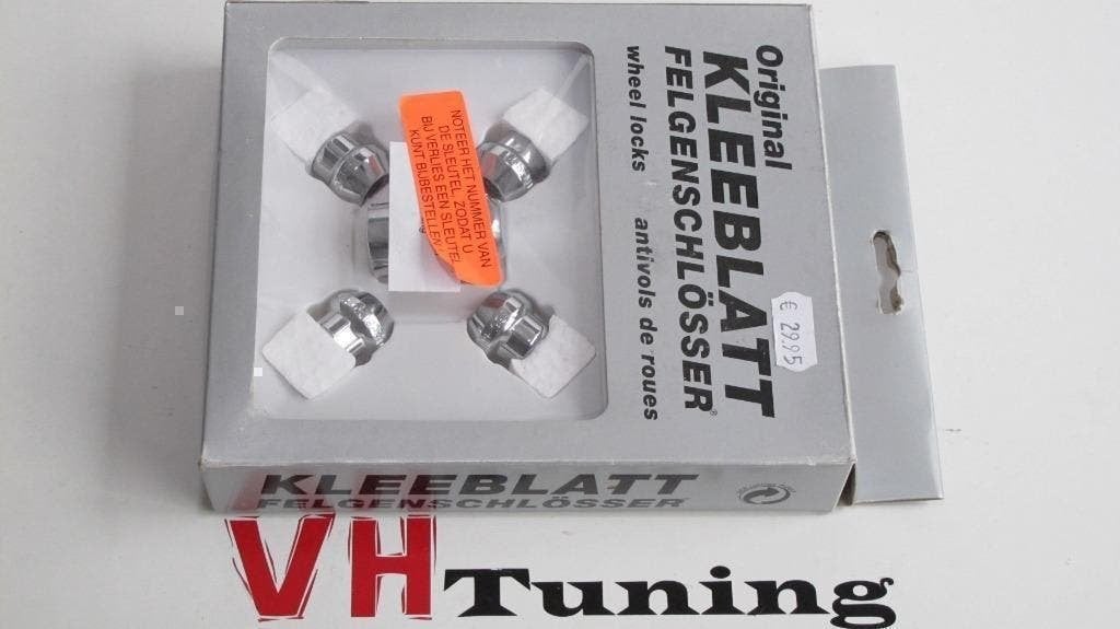 Kleeblatt KB 941 Slotmoerenset M12x1.50 konisch open, Ophalen of Verzenden, Nieuw