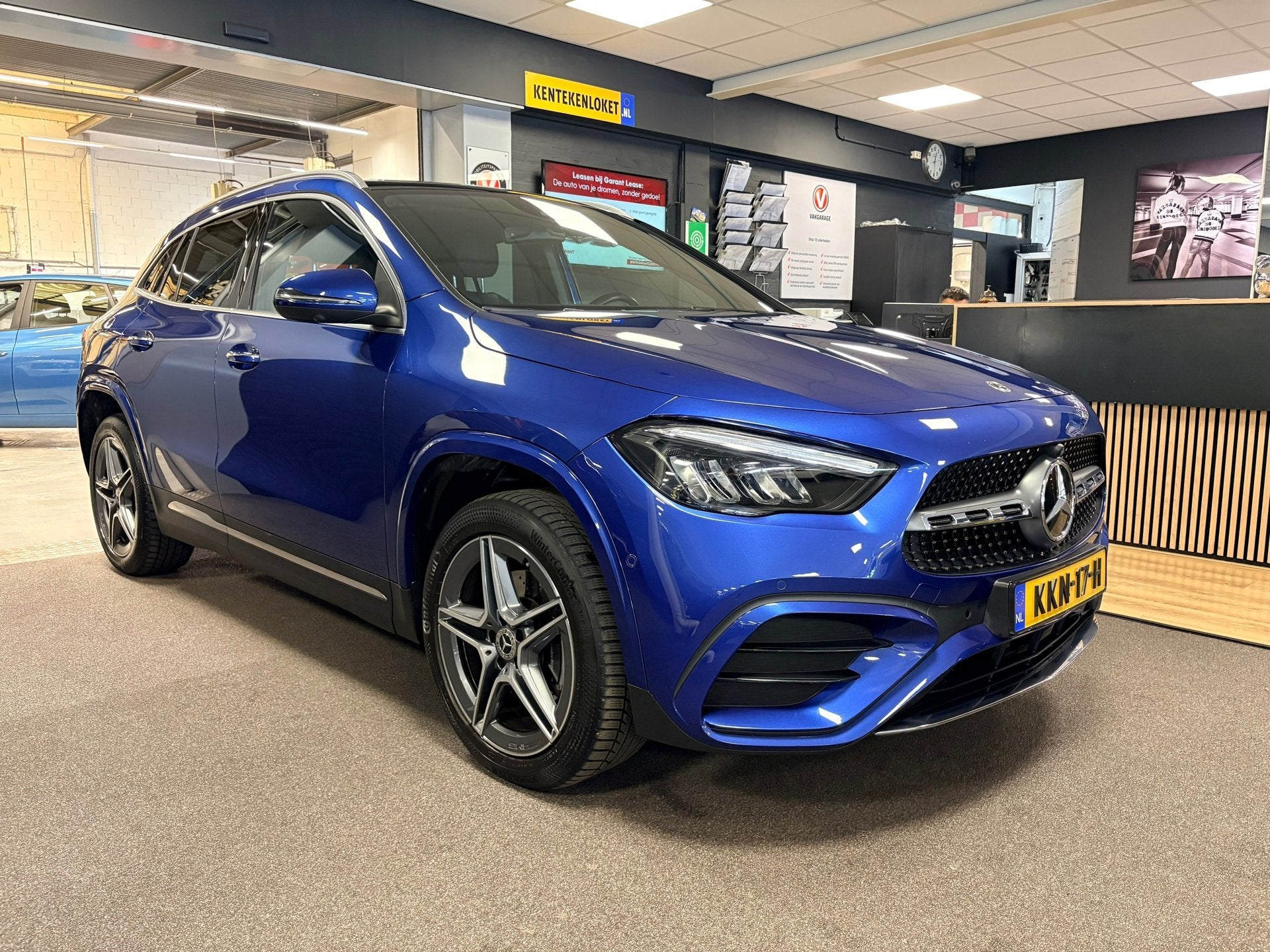 Mercedes-Benz GLA-klasse 250 e PHEV Star Edition AMG Line/na, 12 maanden, Blauw, 163 pk, Plug-in hybride