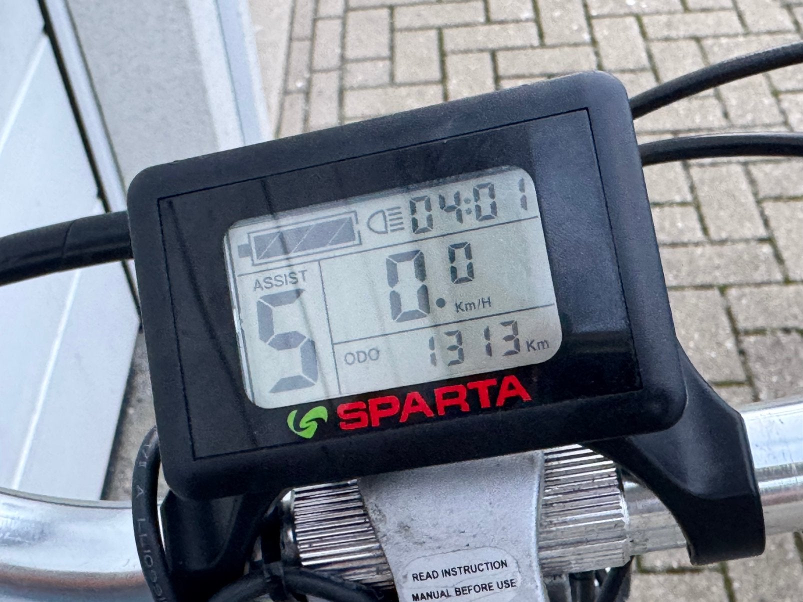 Sparta C4 elektrische damesfiets stand 1313km en nieuwe accu, Ophalen of Verzenden, Zo goed als nieuw, Sparta