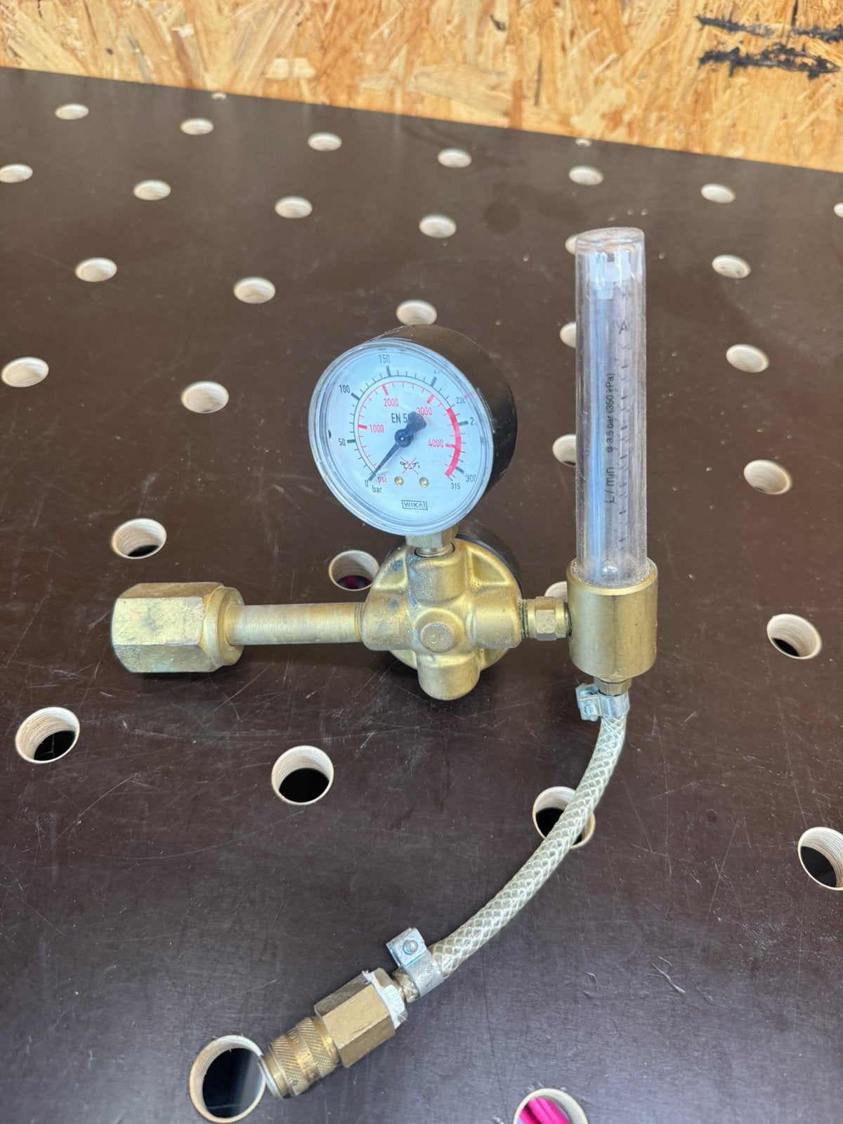 Harris 801 reduceer met flowmeter, Ophalen, Gebruikt, Minder dan 150 ampère