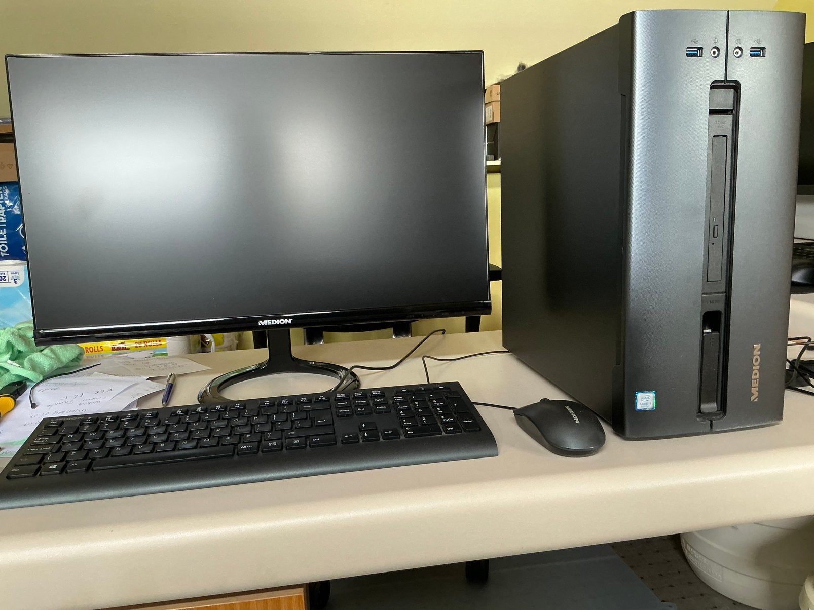 Complete Medion set Akoya 6200/MD 34065 op windows 10, Ophalen, Medion Akoya, Met monitor, 8 GB
