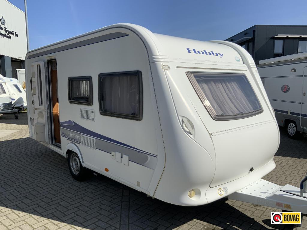 Hobby Excellent 455 UF 2e Pinksterdag open, Caravans en Kamperen, Schokbreker, Rondzit, Hobby, Bedrijf