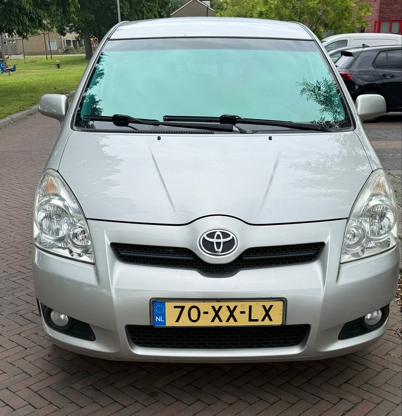Toyota Corolla Verso 1.8 16V 7P 2007 Grijs, Auto's, Toyota, Corolla Verso, Benzine, D, MPV, Handgeschakeld, Origineel Nederlands