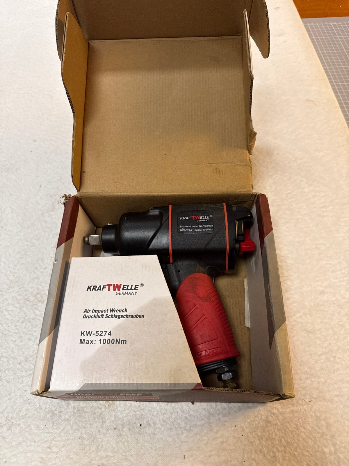 Kraftwelle KW-5274 Air Impact Wrench - Max 1000Nm, Ophalen, Nieuw, Overige typen, Overige merken
