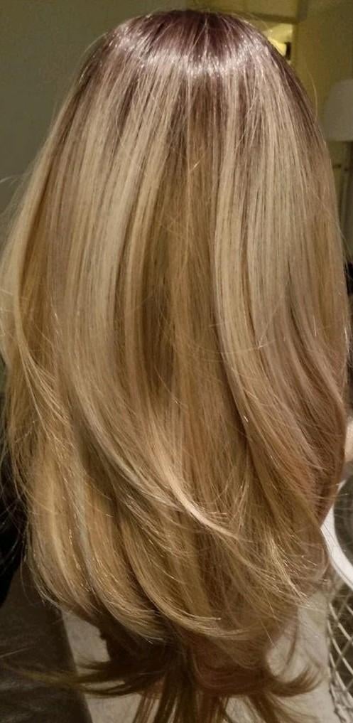 Blond haarwerk 24 inch, verkrijgbaar in blond en donkerblond, Sieraden, Tassen en Uiterlijk, Ophalen of Verzenden, Nieuw, Pruik of Haarverlenging