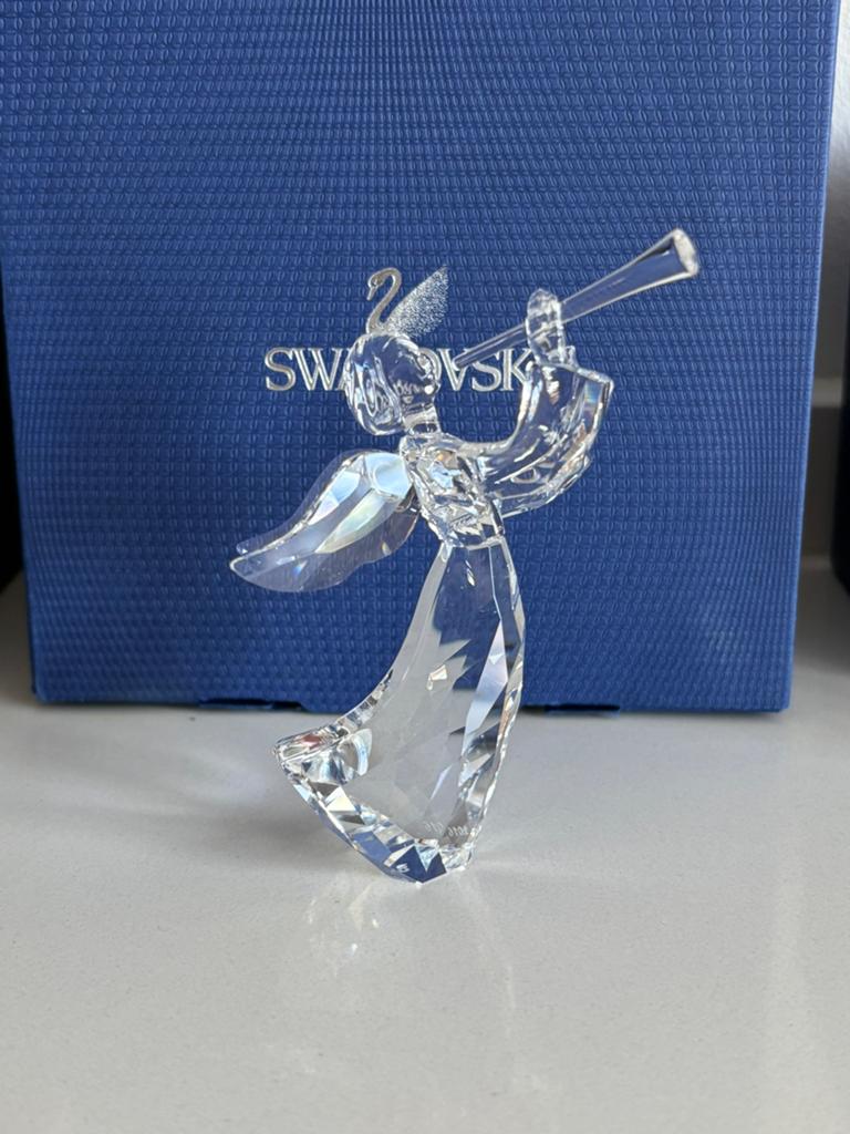 Swarovski engel ornament 2016, Verzamelen, Swarovski, Ophalen of Verzenden, Zo goed als nieuw, Figuurtje