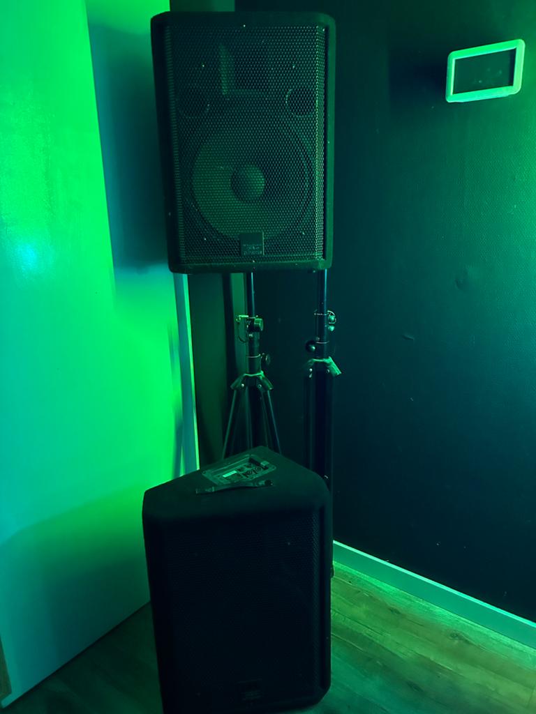 Wharfedale Pro EVP SERIES Luidspreker met statieven, Ophalen of Verzenden, Gebruikt