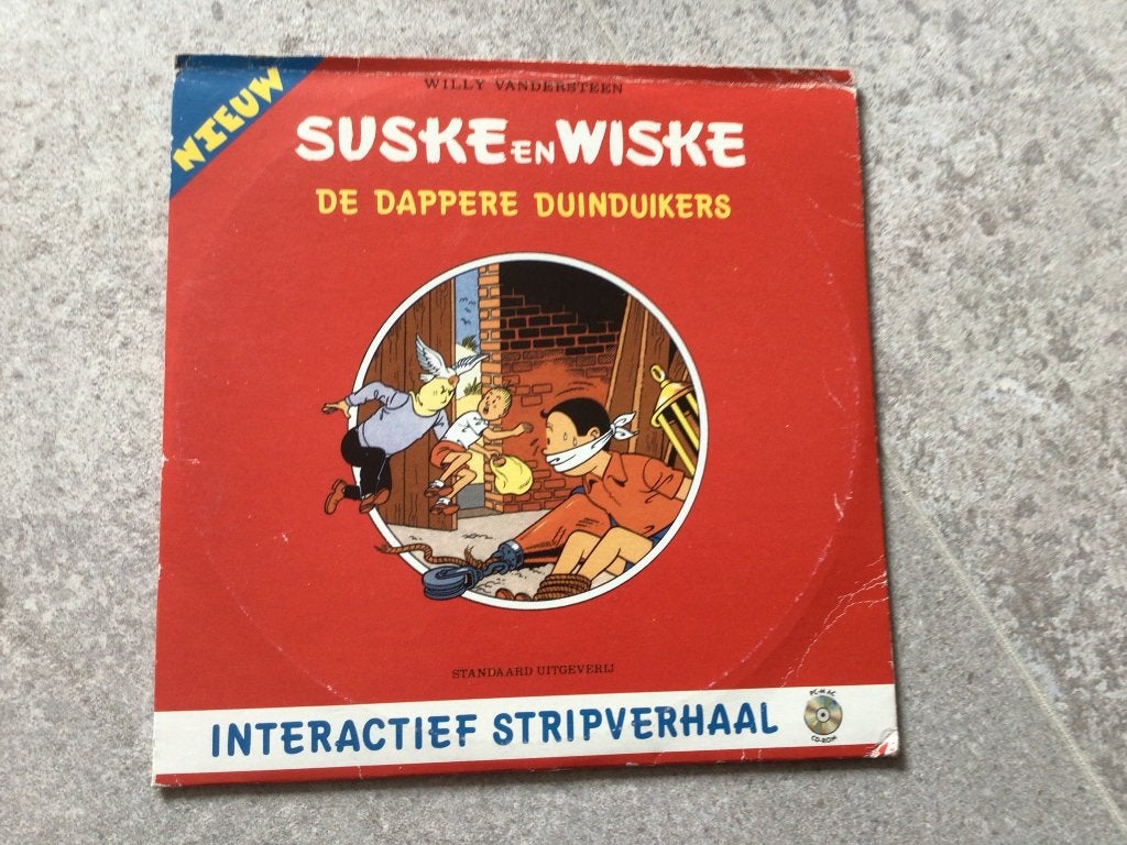 Suske & Wiske CD-rom De Dappere Duinduikers, Ophalen of Verzenden, Suske en Wiske, Zo goed als nieuw, Gebruiksvoorwerp