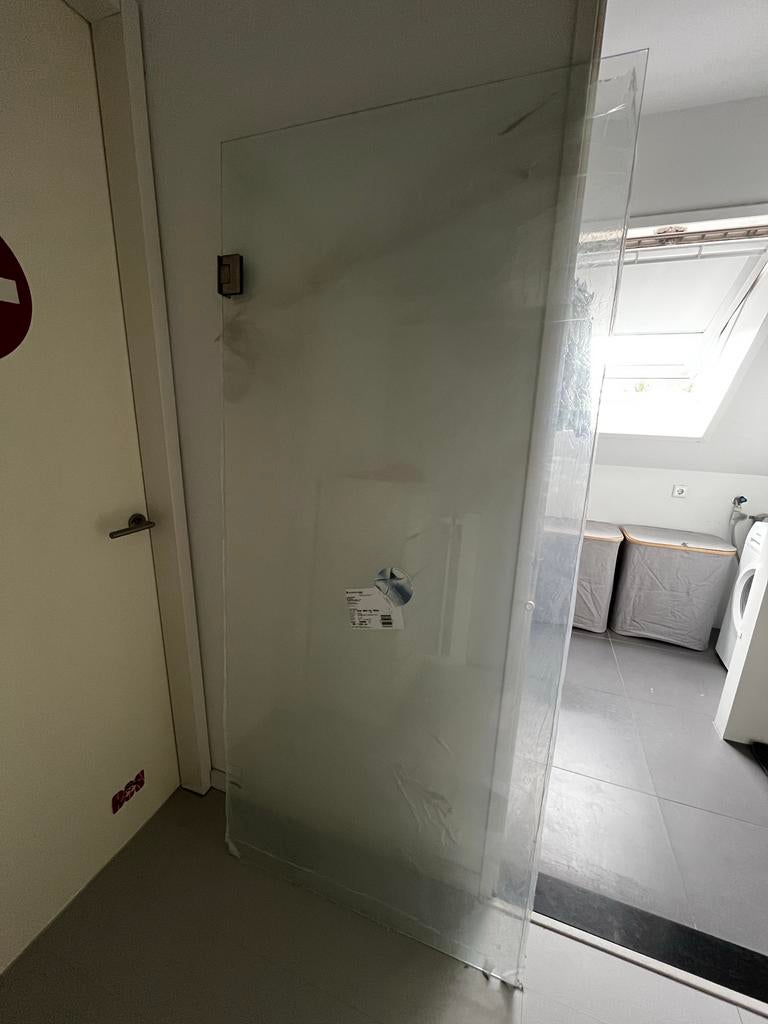 Hardglazen douchedeur 90 cm - SGG Timeless coating, Ophalen, 80 tot 120 cm, Overige typen, Nieuw