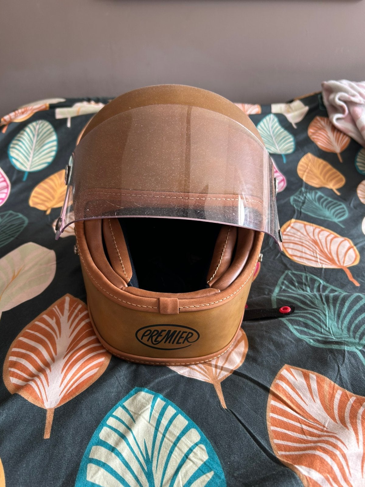 Premier vintage bos helm M57, Motoren, Overige merken, M, Ophalen of Verzenden, Nieuw zonder kaartje