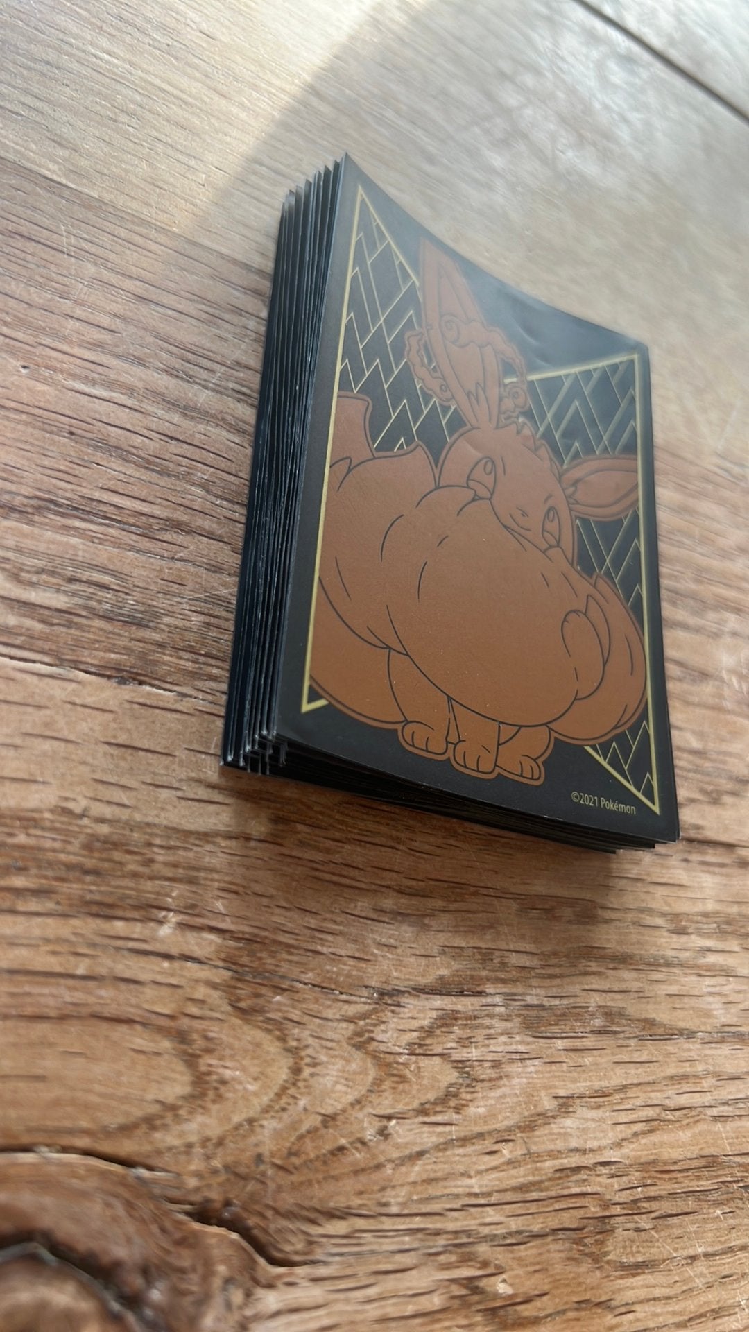 25 stuks pokemon kaart hoesjes, Ophalen of Verzenden, Zo goed als nieuw, Sleeves of Kaarthoesjes
