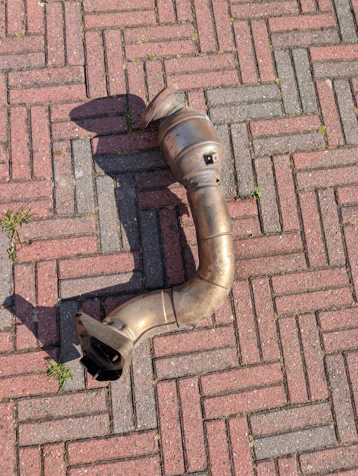 downpipe/midpipe met katalysatoren Saab 9-3 v6 2006, Ophalen, Gebruikt, Opel