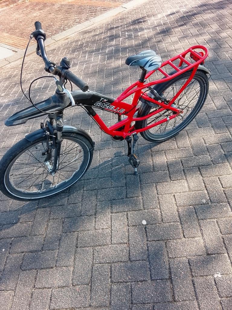 Stevige 24 inch Gazelle jongensfiets met versnellingen., Fietsen en Brommers, Fietsen | Jongens, Ophalen, Versnellingen, Gazelle
