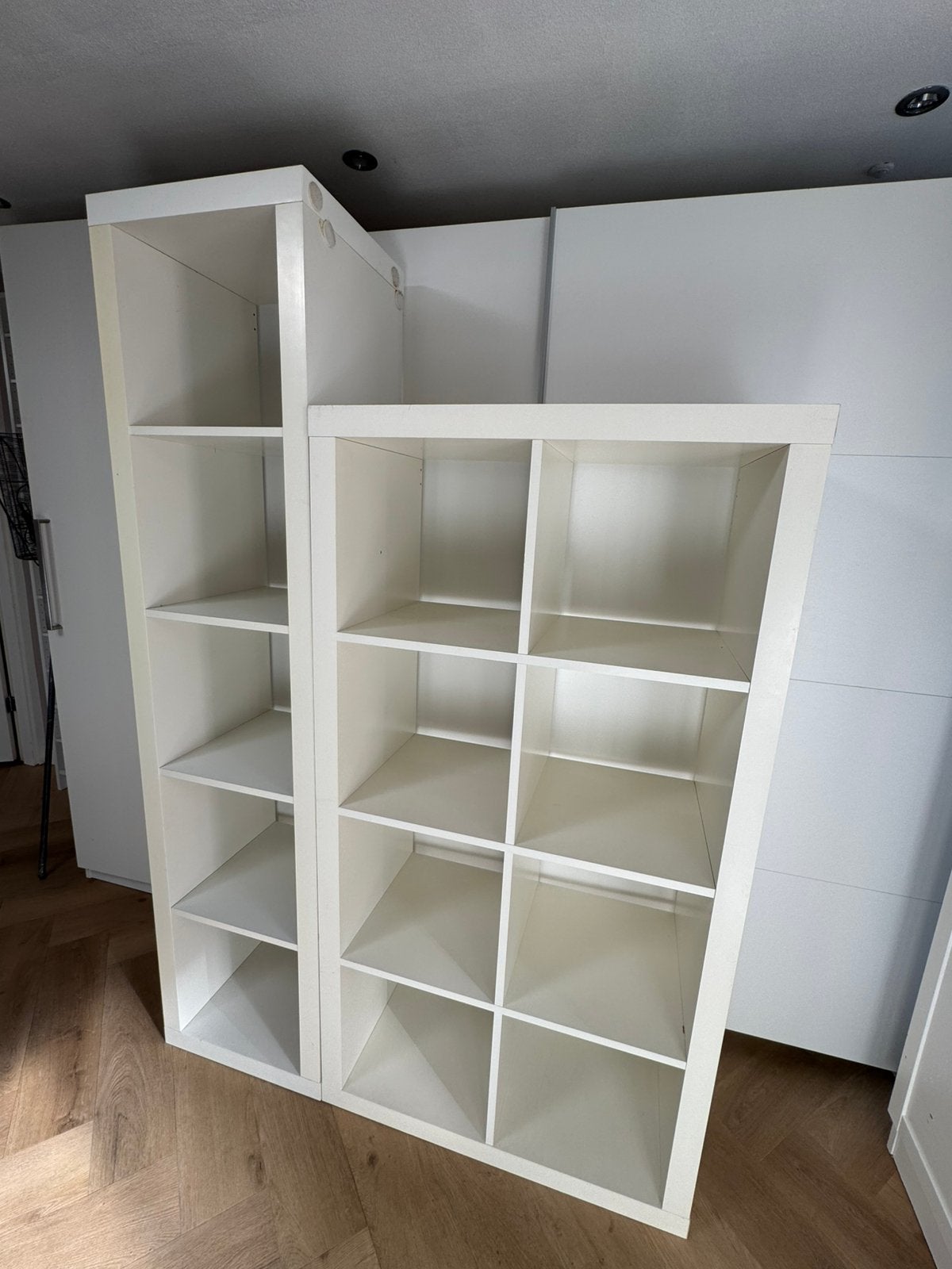 Ikea kallax wit 8 vakken, Huis en Inrichting, Ophalen, Gebruikt, 50 tot 100 cm, Minder dan 100 cm