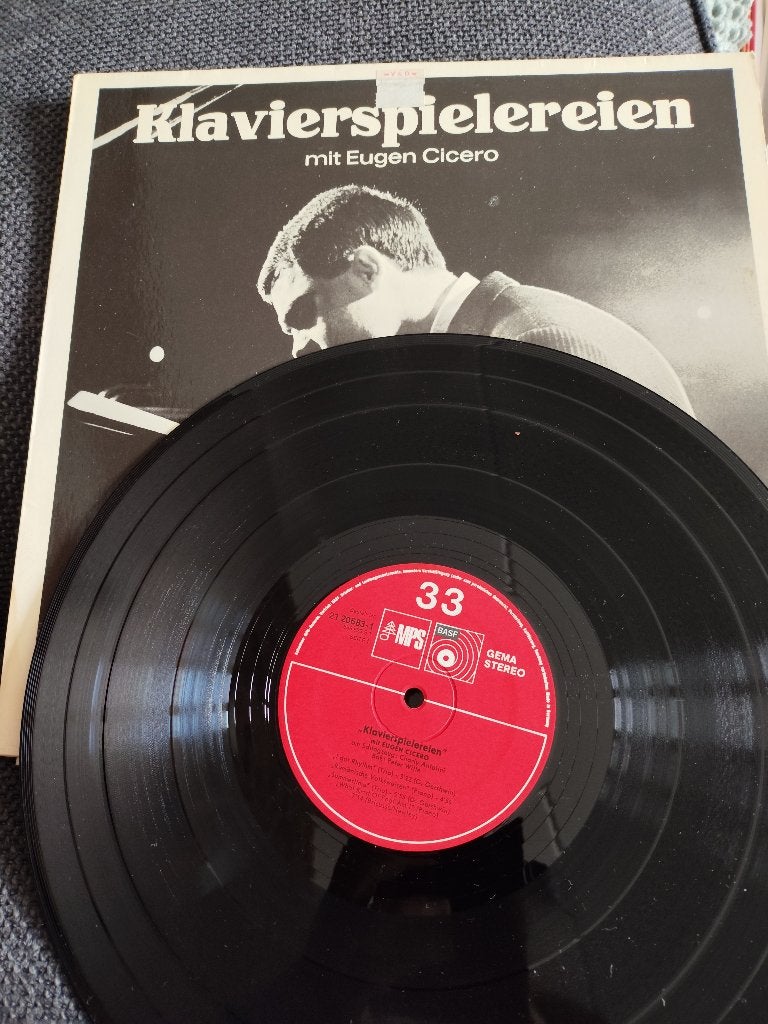 Klavierspielereien mit Eugen Cicero, Ophalen of Verzenden, Zo goed als nieuw, 12 inch