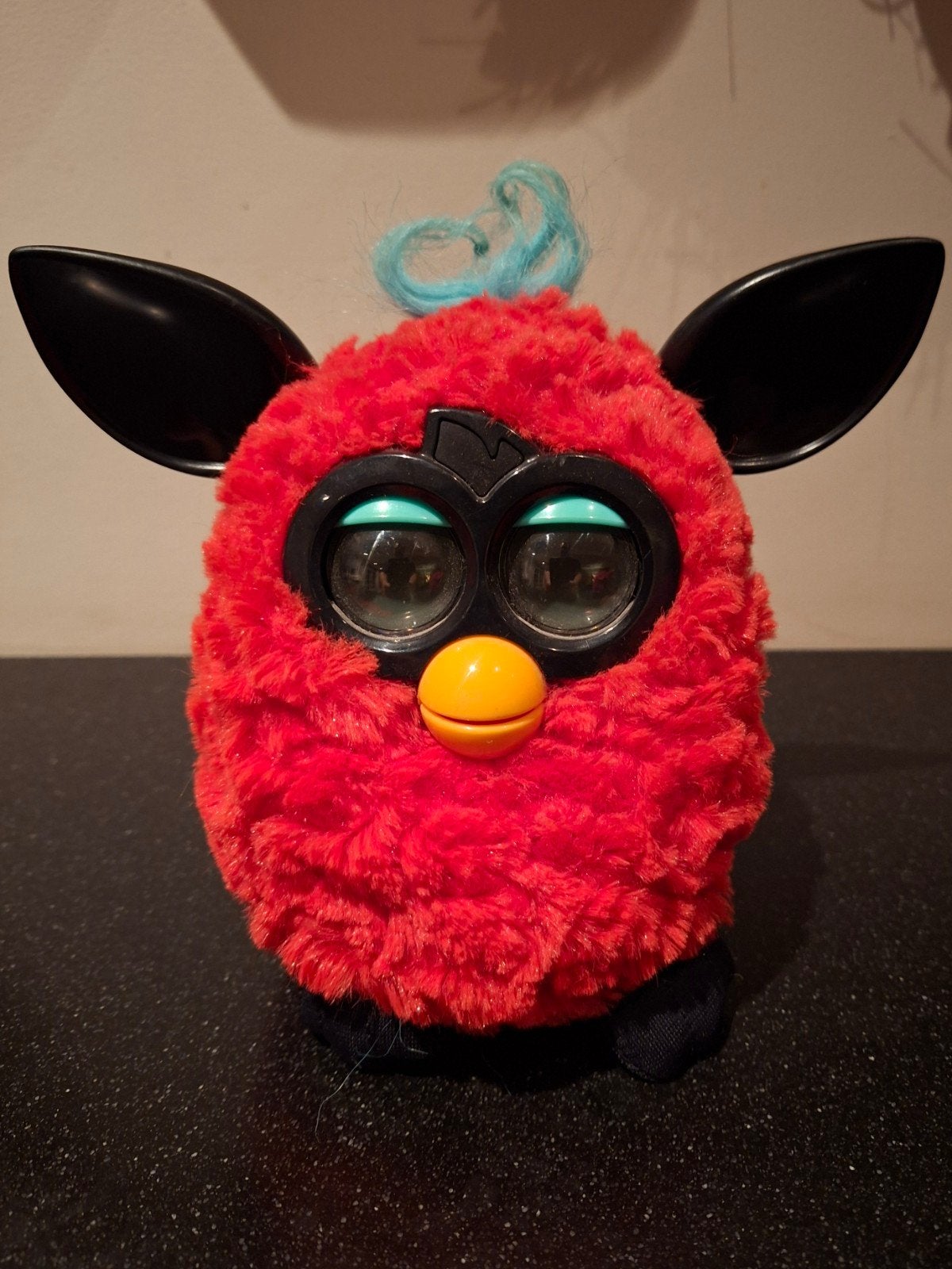 Furby Rood met Blauw Haar - Interactief Speelgoed, Ophalen of Verzenden, Gebruikt, Jongen of Meisje