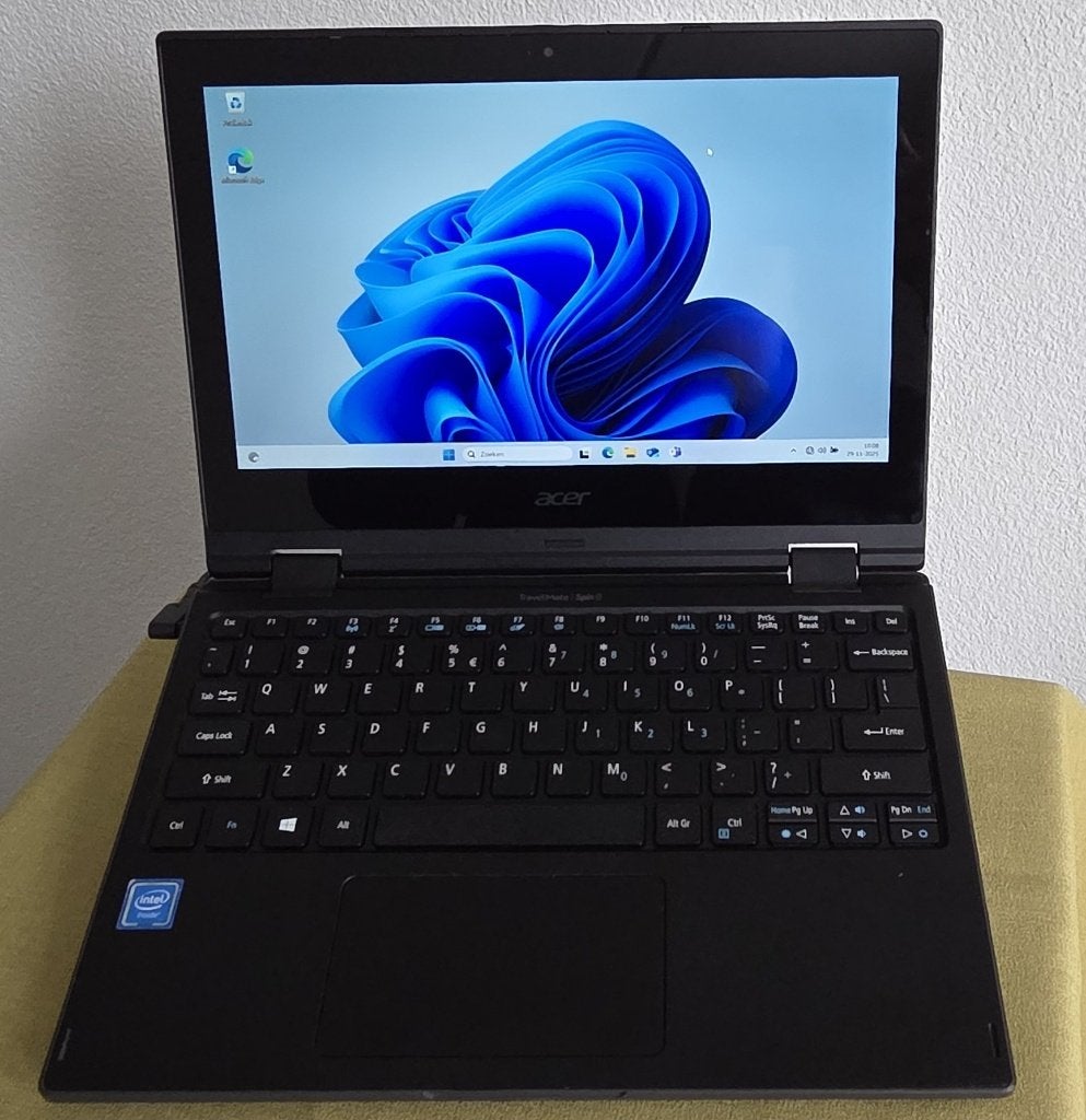 Mooie Mini Acer Laptop/tablet Incl Touchscreen + Lader Win11, Gebruikt, Met touchscreen, Ophalen of Verzenden, SSD