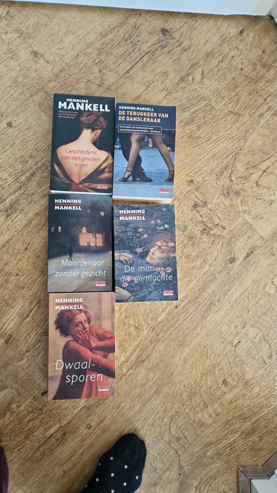 5 boeken van Henning Mankell - Wallander serie, Ophalen of Verzenden, Gelezen, Henning Mankell