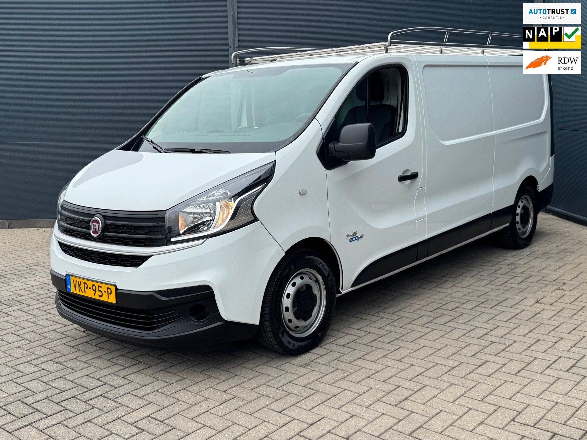 Fiat Talento 2.0 MultiJet L2H1 / Imperiaal / Trekhaak / Navi, Voorwielaandrijving, Gebruikt, Euro 6, Wit