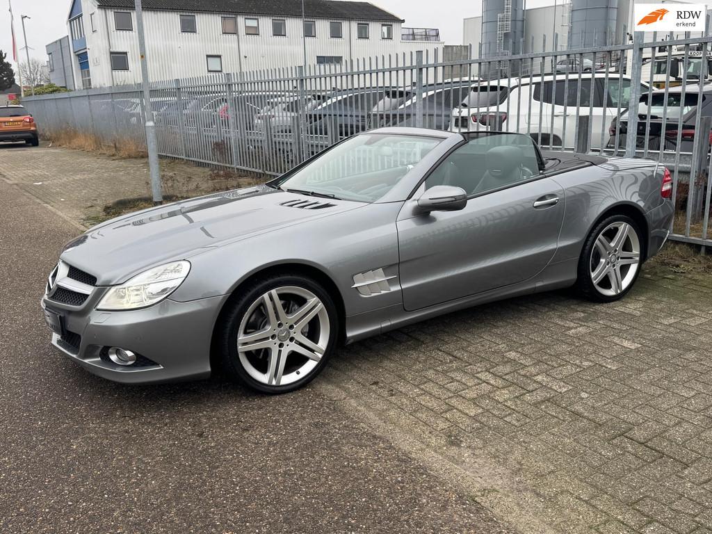 Mercedes-Benz SL-klasse 350 315PK Facelift Harman Kardon Zee, Auto's, Automaat, Achterwielaandrijving, Gebruikt, Cabriolet