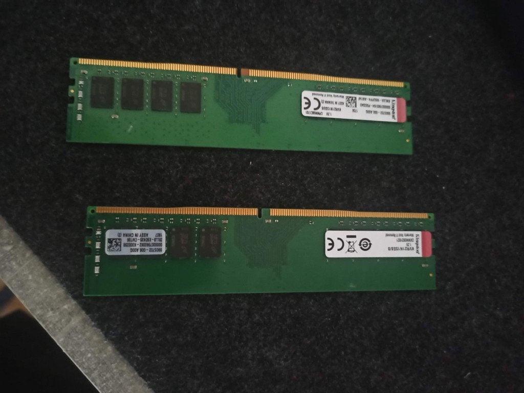 Kingston 2x8GB (16GB) DDR4 2133MHz DesktopRAM (KVR21N15S8/8), Computers en Software, RAM geheugen, 2133MHz, DDR4, Ophalen of Verzenden