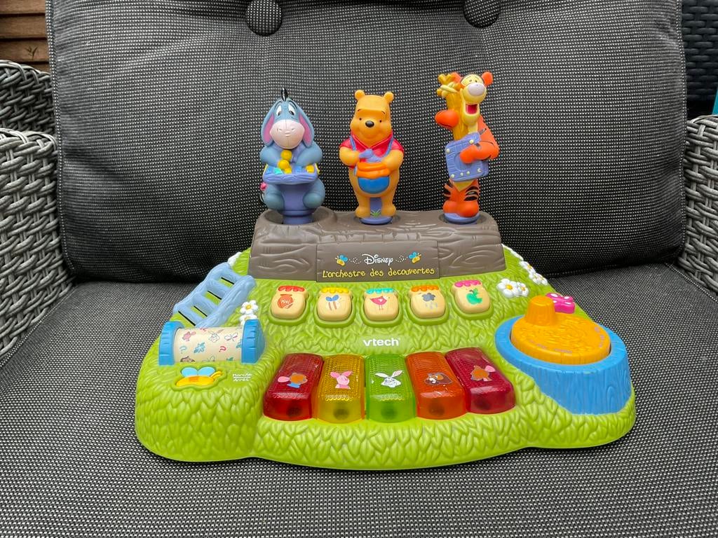 Zgan, werkende, niet kapot, Vtech Winnie the Pooh speeltafel, Kinderen en Baby's, Speelgoed | Vtech, Ophalen, Zo goed als nieuw