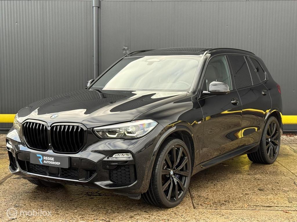 BMW X5 xDrive30d High Executive M-PAKKET | PANORAMADAK |, Auto's, BMW, Gebruikt, 2993 cc, Zwart, Leder