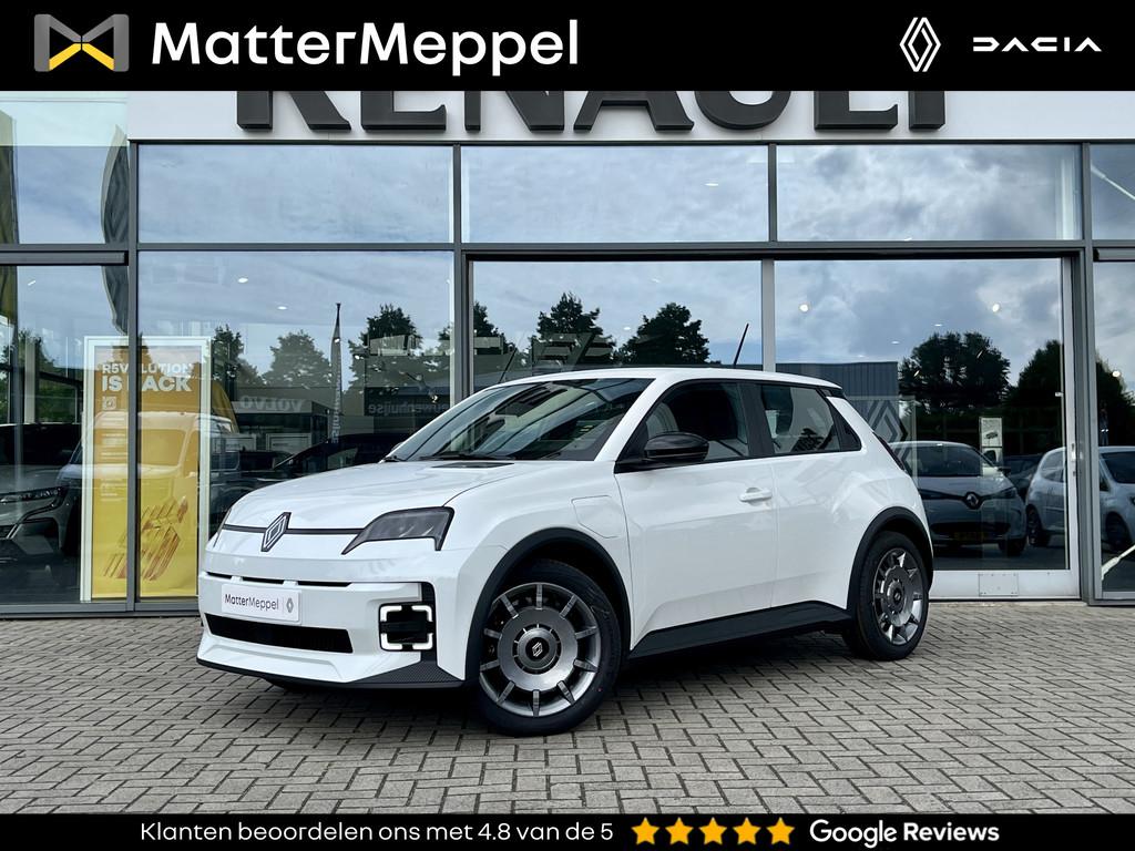 Renault 5 Urban Range Evolution 40 kWh | TIJDELIJK VOORDEEL!, 12 maanden, Stof, Zwart, Wit