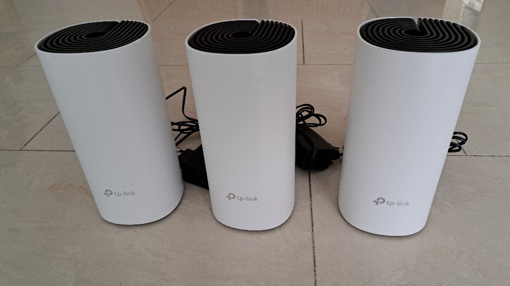 TP-Link Deco M4 Wifi Booster Set (3stuks), Ophalen of Verzenden, Zo goed als nieuw, TP-Link Deco