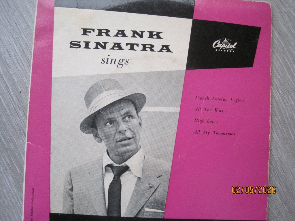 Frank Sinatra  sings................., Cd's en Dvd's, Vinyl Singles, Gebruikt, Voor 1960, 7 inch, Pop
