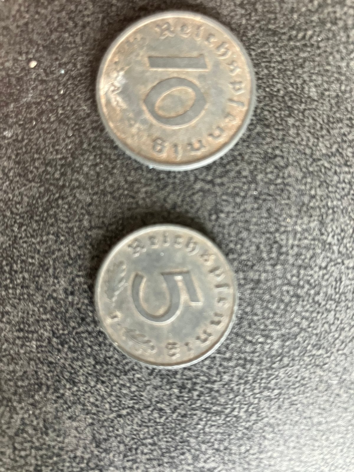 10 en 5 Reichspfennig munten 1941, Ophalen of Verzenden, Duitsland