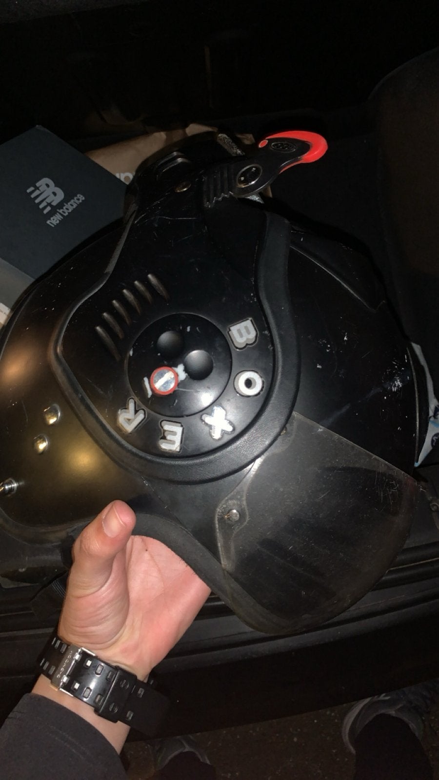 Boxer Helm, Ophalen of Verzenden, Zo goed als nieuw