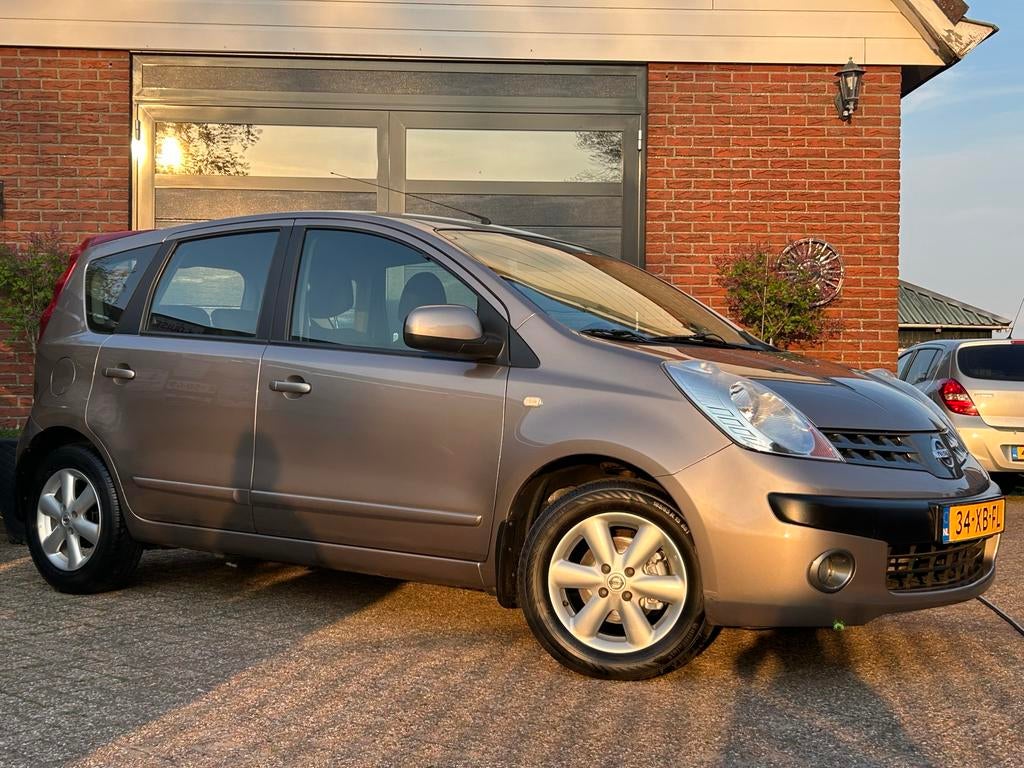 Note 1.6 16V 2007 Trekhaak | Cruise | Airco | LMV, Auto's, Voorwielaandrijving, Zwart, Bruin, 49 €/maand