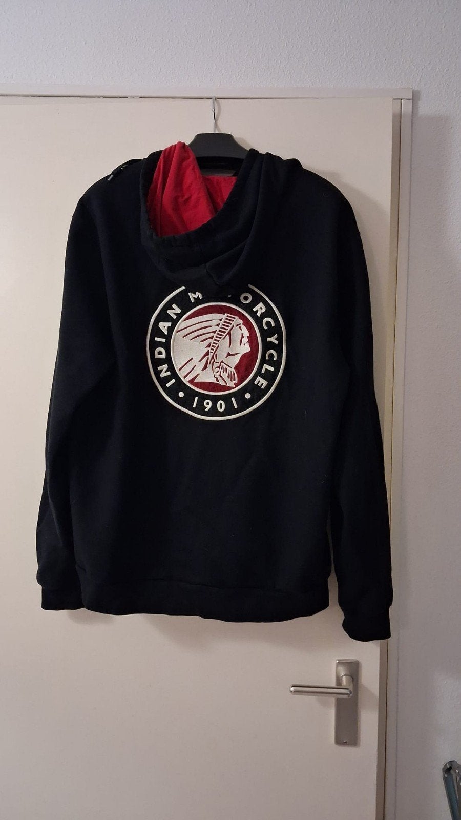 Indian Motorcycle hoodie XL nieuwstaat, Verzenden, Nieuw, Maat 56/58 (XL), Zwart