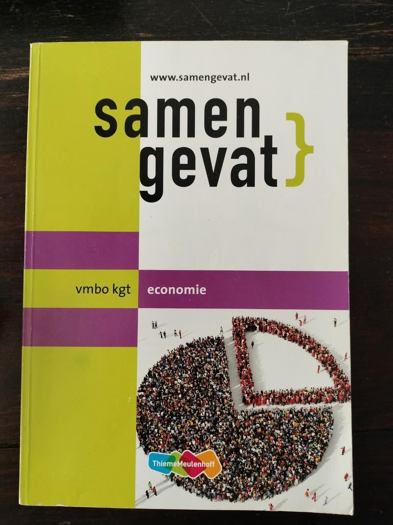 Samengevat vmbo kgt economie - ThiemeMeulenhoff, Economie, Ophalen, Onbekend, Gelezen