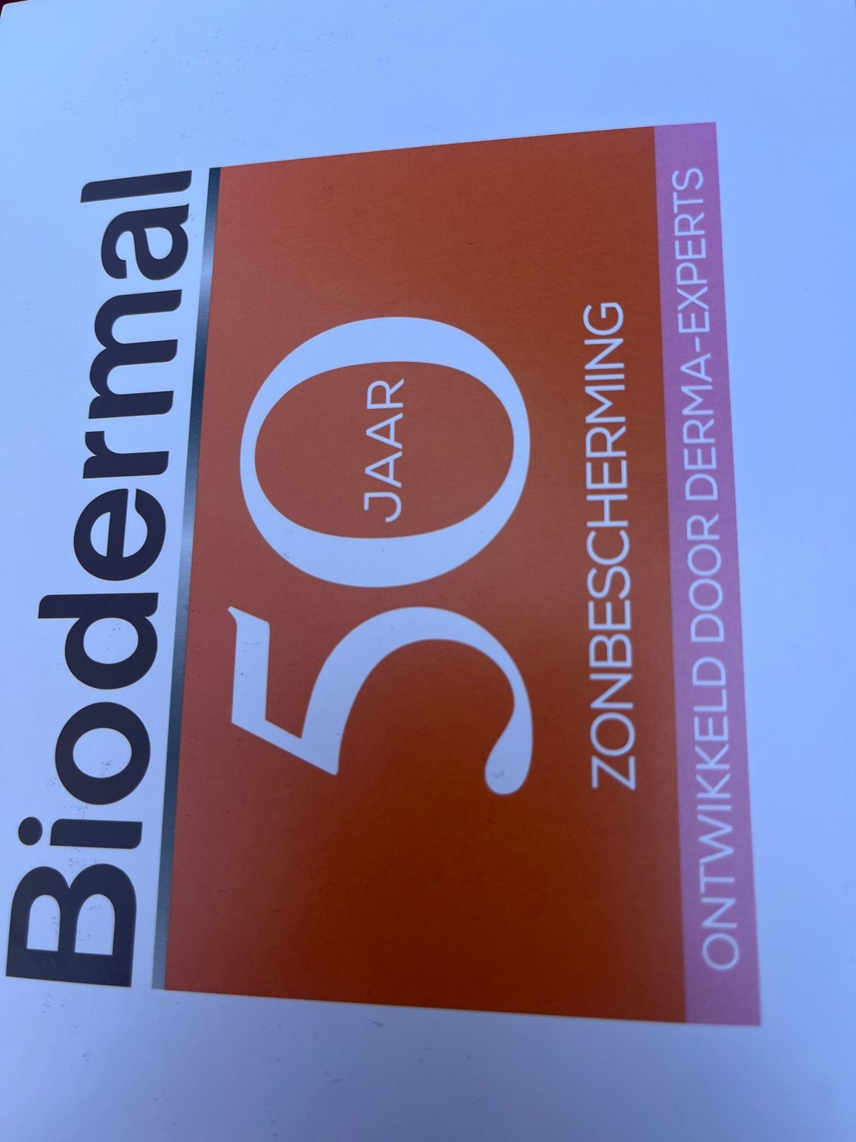 Biodermal Zonnebescherming - 50 Jaar Derma-Experts, Ophalen of Verzenden, Nieuw, Zonnebrand of After Sun
