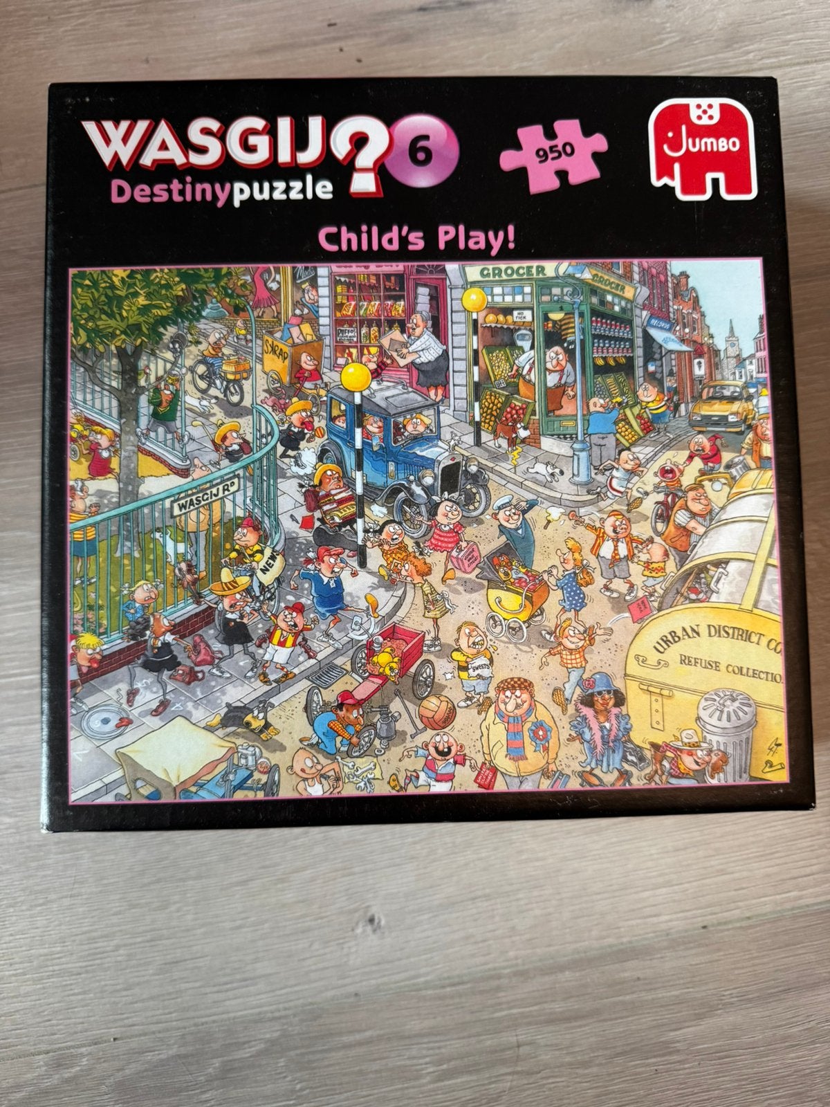 Wasgij puzzel 950 stukjes, Ophalen of Verzenden, 500 t/m 1500 stukjes, Zo goed als nieuw