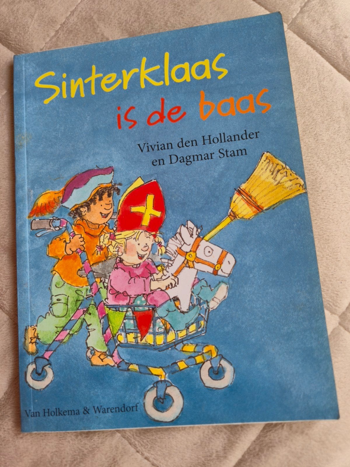 Sinterklaas is de baas - Vivian den Hollander, Boeken, Ophalen of Verzenden, Zo goed als nieuw