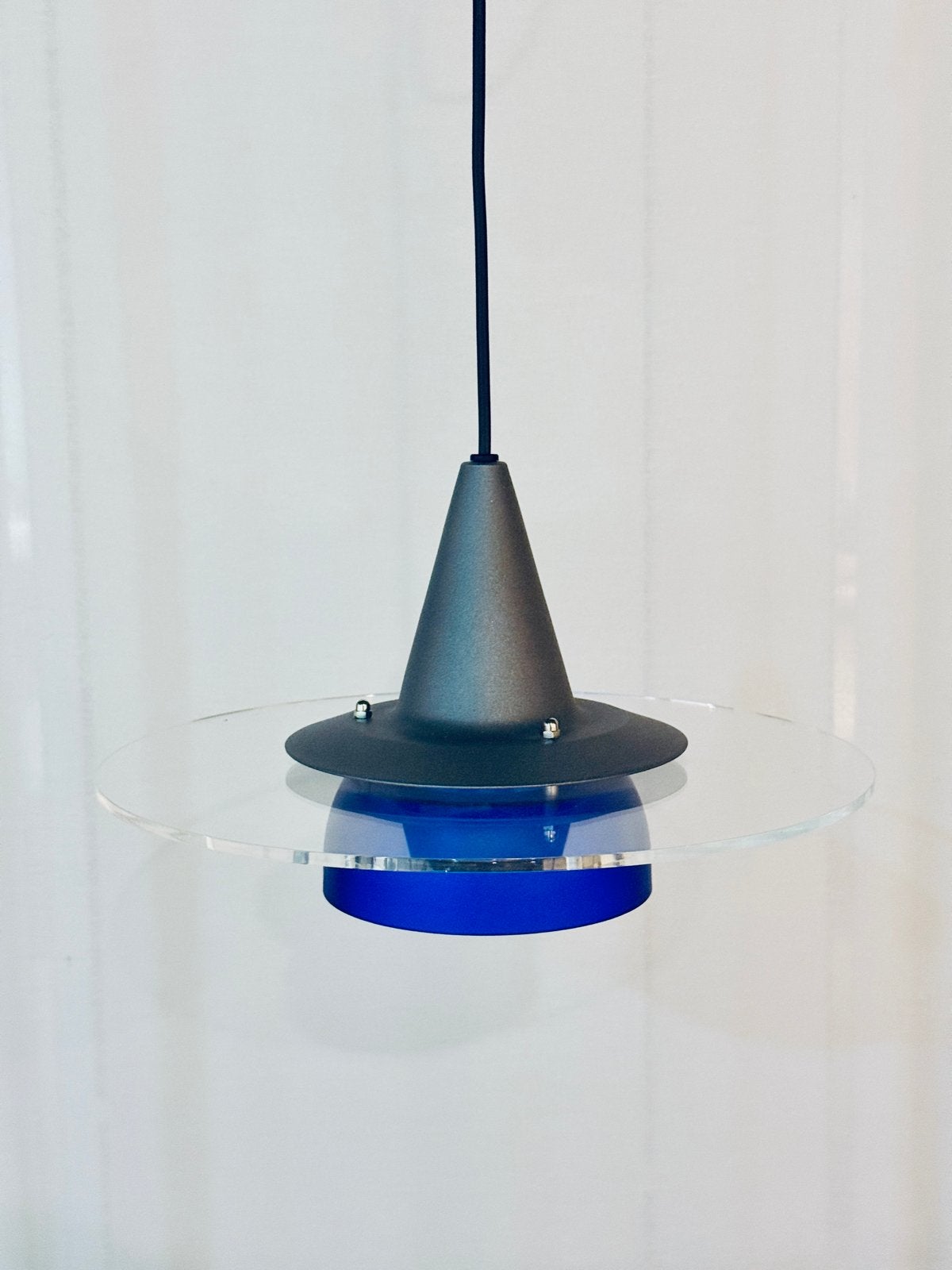 Vintage Design Light Satelliet Hanglamp Space Age, Ophalen of Verzenden, Gebruikt, Metaal, E27 (groot)