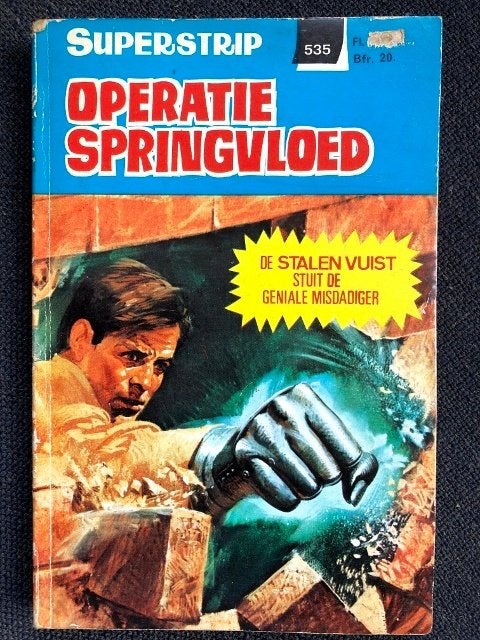 Operatie springvloed; de stalen vuist, Eén stripboek, Ophalen, Gelezen