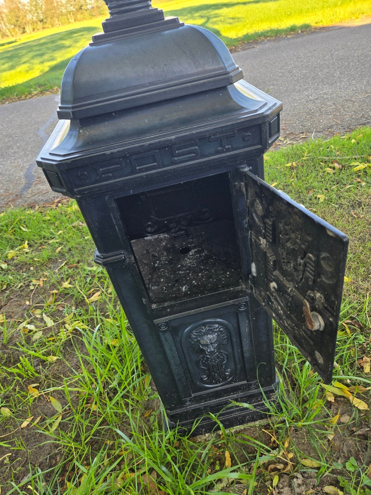 Antieke brievenbus, Tuin en Terras, Ophalen, Gebruikt