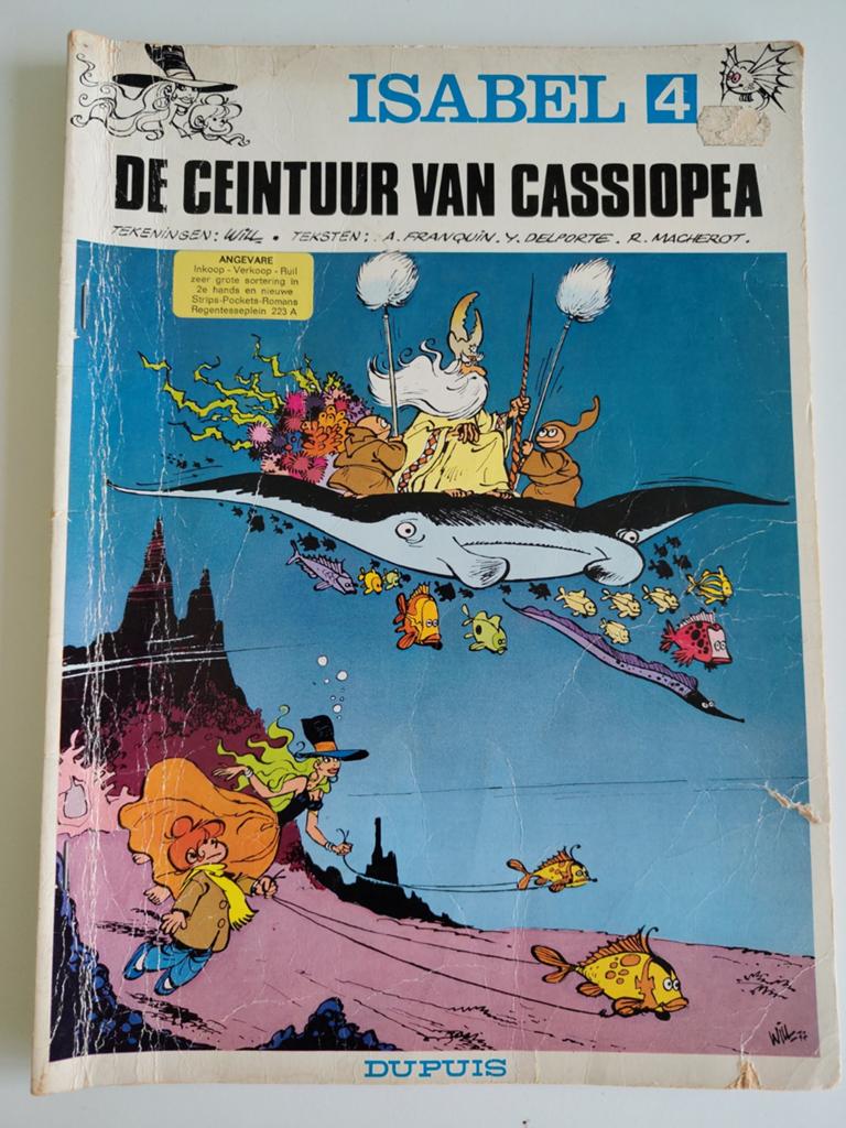 De ceintuur van cassiopea Dupuis stripboek isabel, Boeken, Verzenden