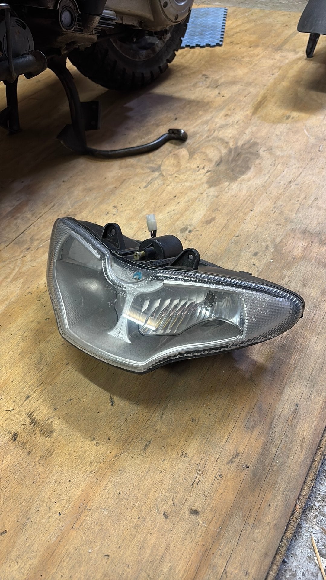 Gilera runner 125/180cc koplamp led, Verzenden, Zo goed als nieuw, Koplamp, Overige merken