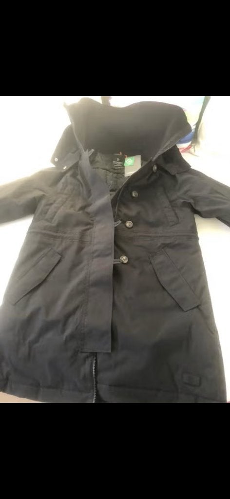 Nieuw Didriksons Anita parka zwart maat 38, Maat 38/40 (M), Zwart, Nieuw, Ophalen of Verzenden