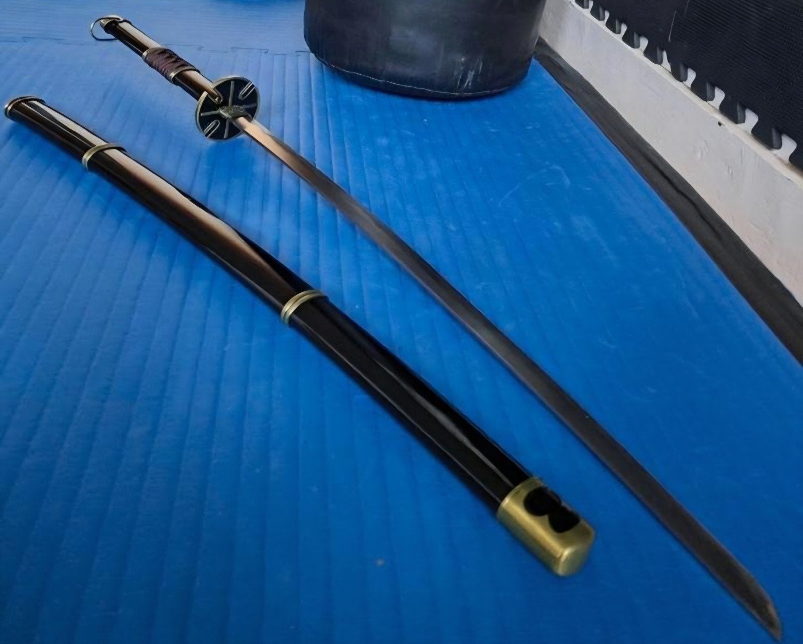 Scherp katana zwaard, samurai zwaarden, sabel, mes, dolk

Sc, Ophalen of Verzenden, Overige soorten, Azië, Zwaard of Sabel