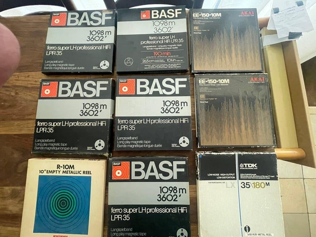 spoelen / metal reels, Audio, Tv en Foto, Bandrecorders, Ophalen of Verzenden, Onderdeel