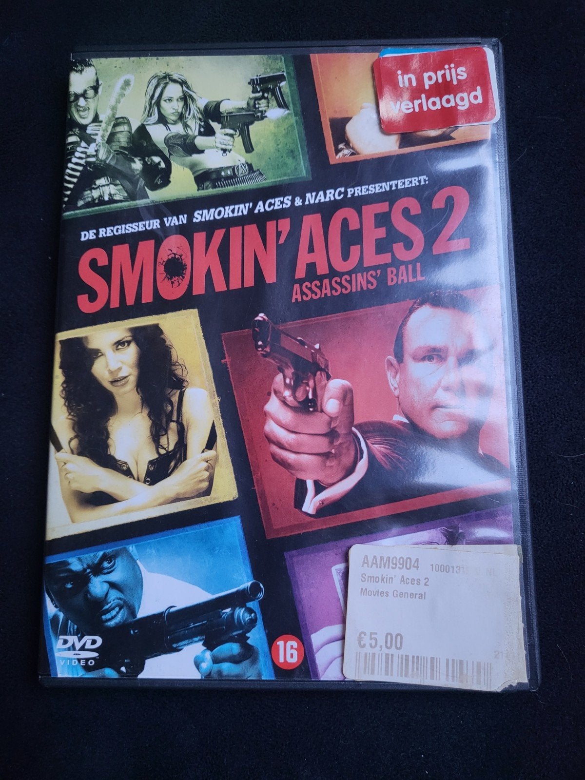 Smokin' Aces 2: Assassins' Ball DVD - Actiethriller, Gebruikt, Frans, Actiethriller, Ophalen of Verzenden