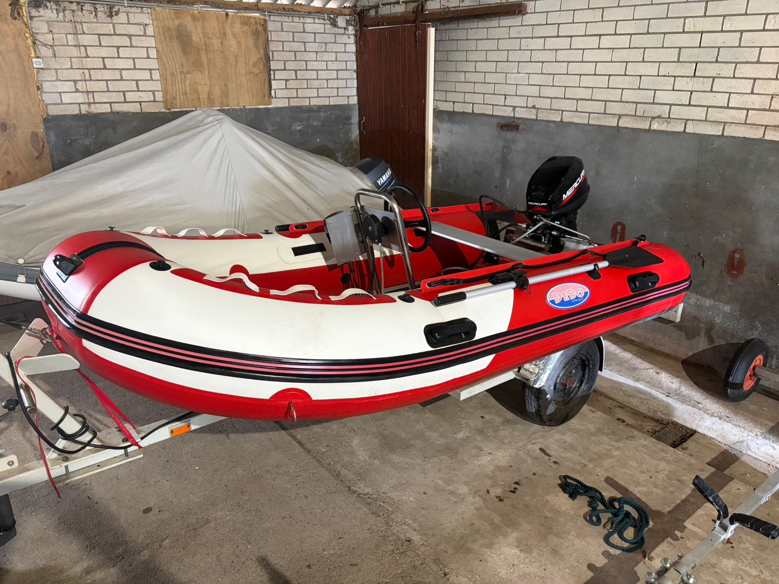 Rubberboot, Watersport en Boten, Ophalen of Verzenden, Gebruikt, Yamaha