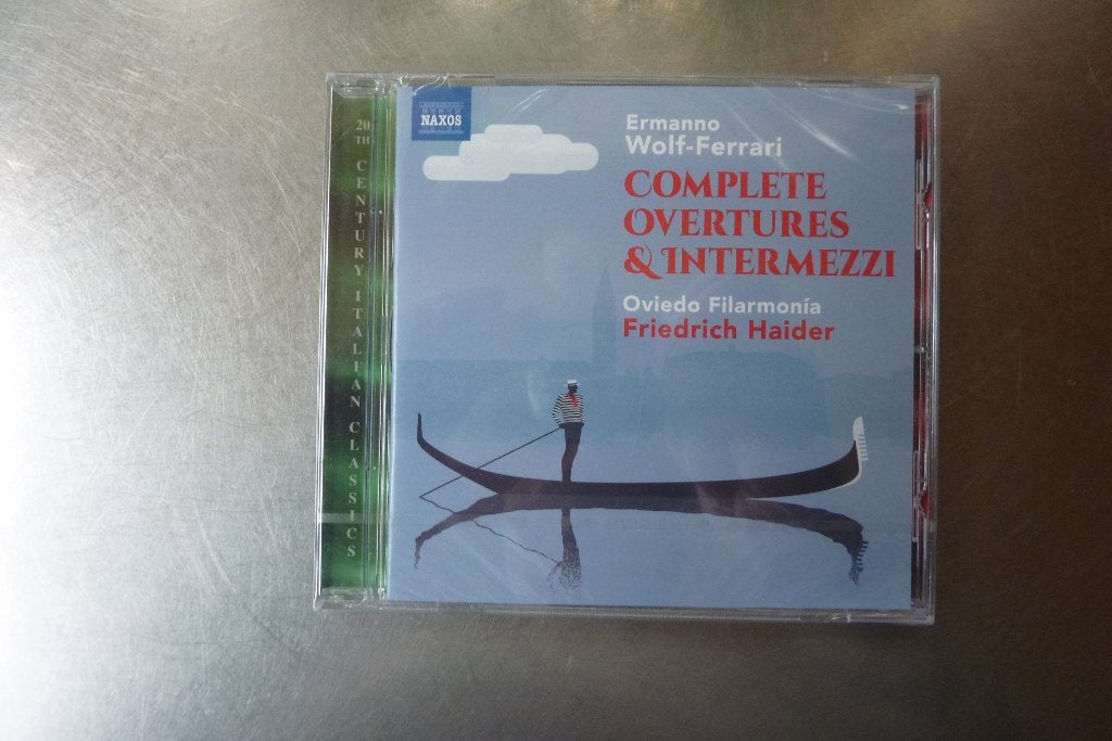 Wolf-Ferrari  Complete Overtures & Intermezzi - Haider NIEUW, Ophalen of Verzenden, Romantiek, Nieuw in verpakking, Opera of Operette