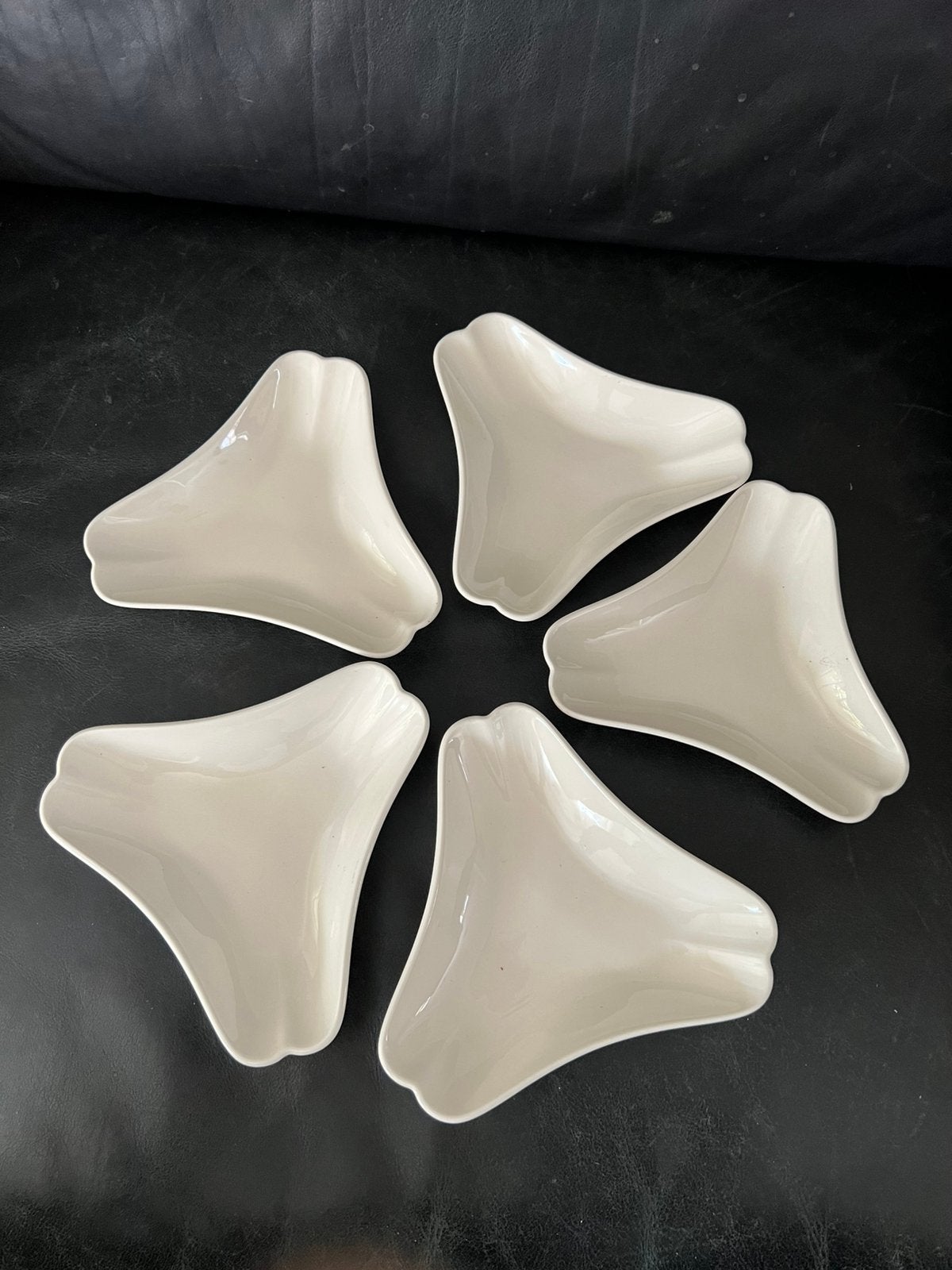 5 wedgwood edme snackschaaltjes, Ophalen, Klassiek, Overige typen, Zo goed als nieuw